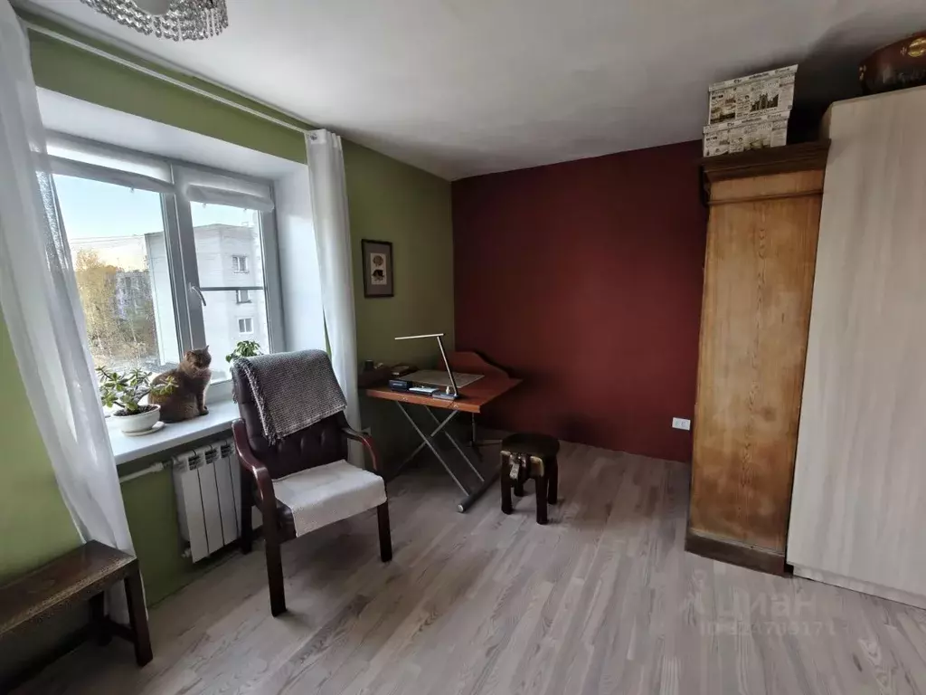 1-к кв. Ленинградская область, Гатчина ул. Лейтенанта Шмидта, 4 (30.5 ... - Фото 2