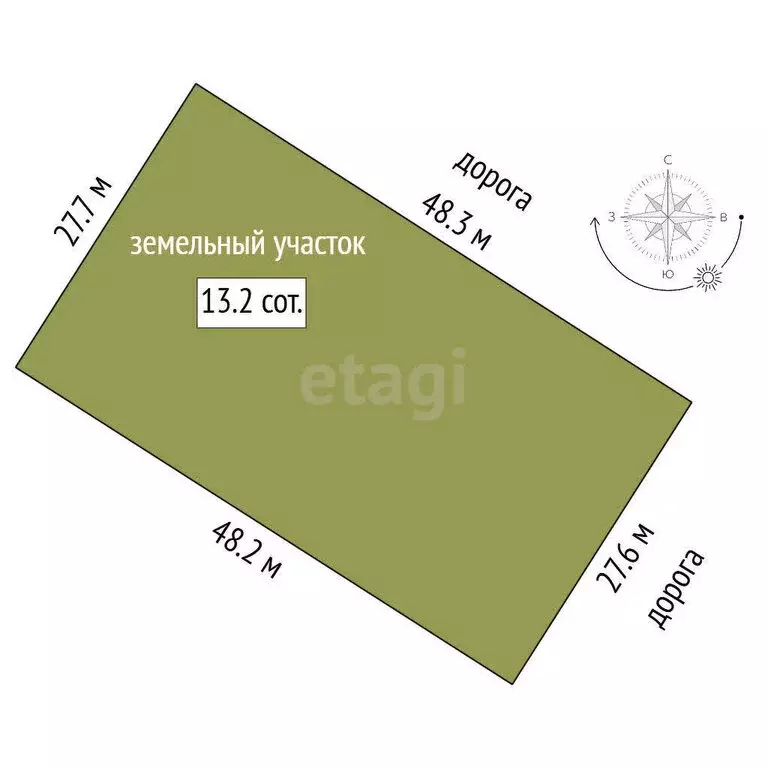 Участок в Ухта, микрорайон УРМЗ (13.2 м) - Фото 1