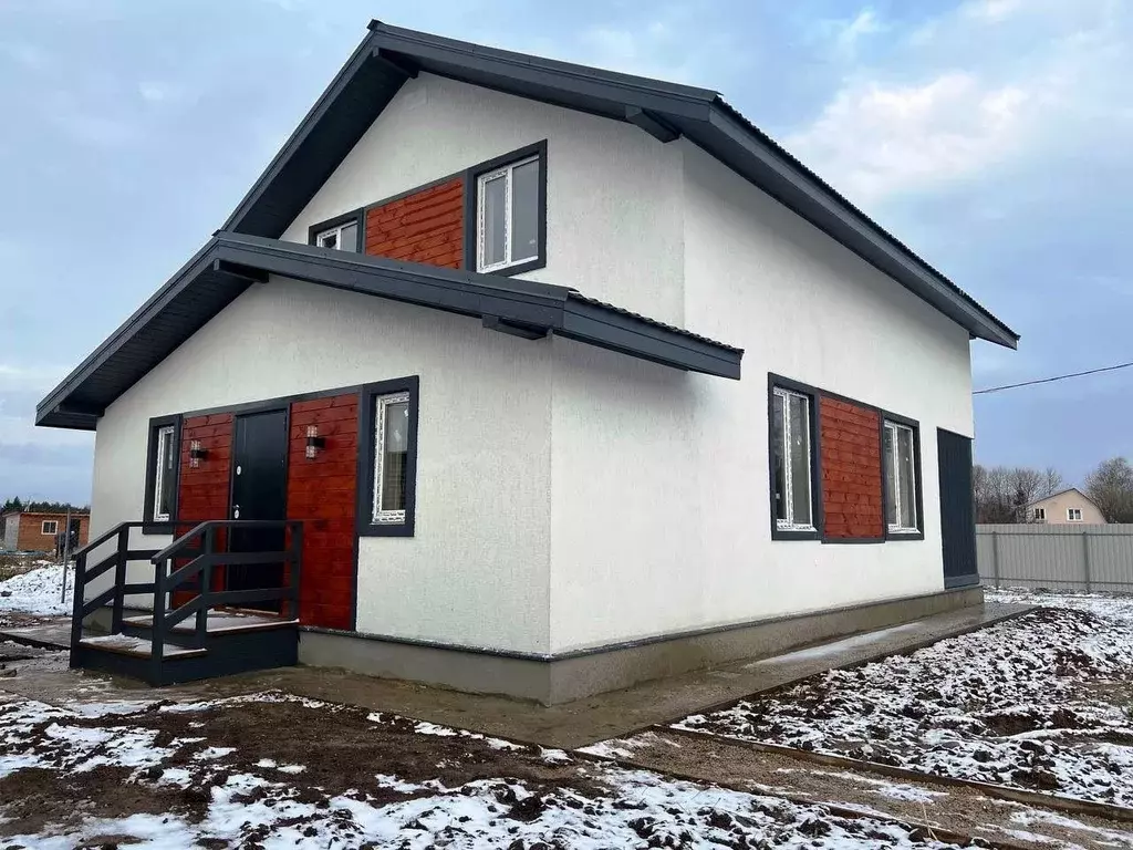 Дом в Калужская область, Боровский муниципальный округ, Совьяки с/пос, ... - Фото 1