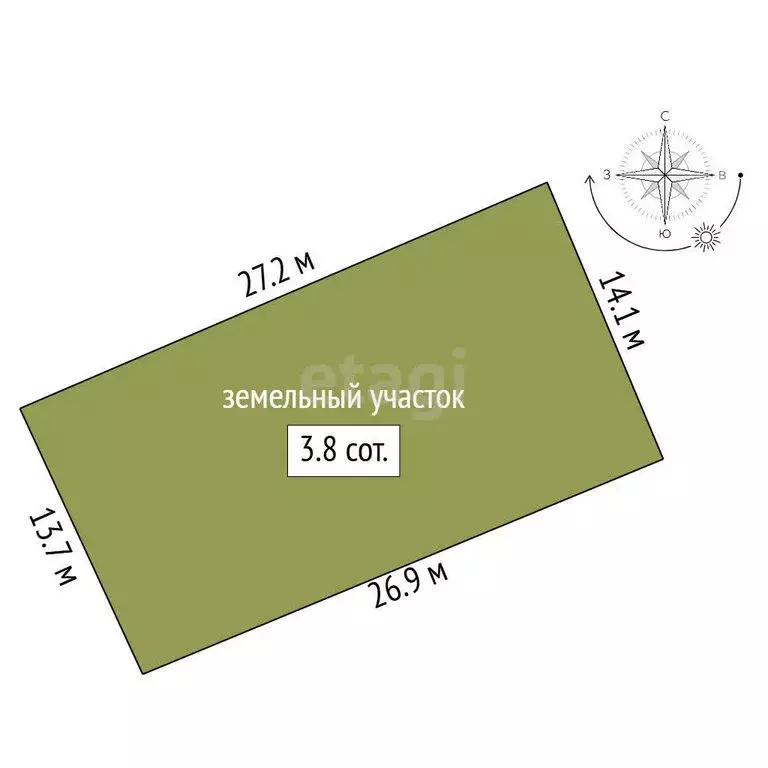Участок в Санкт-Петербург, территория Сергиево (3.78 м) - Фото 0