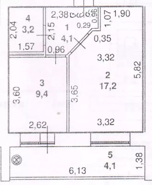 1-к кв. Марий Эл, Йошкар-Ола ул. Йывана Кырли, 15Г (38.0 м) - Фото 2