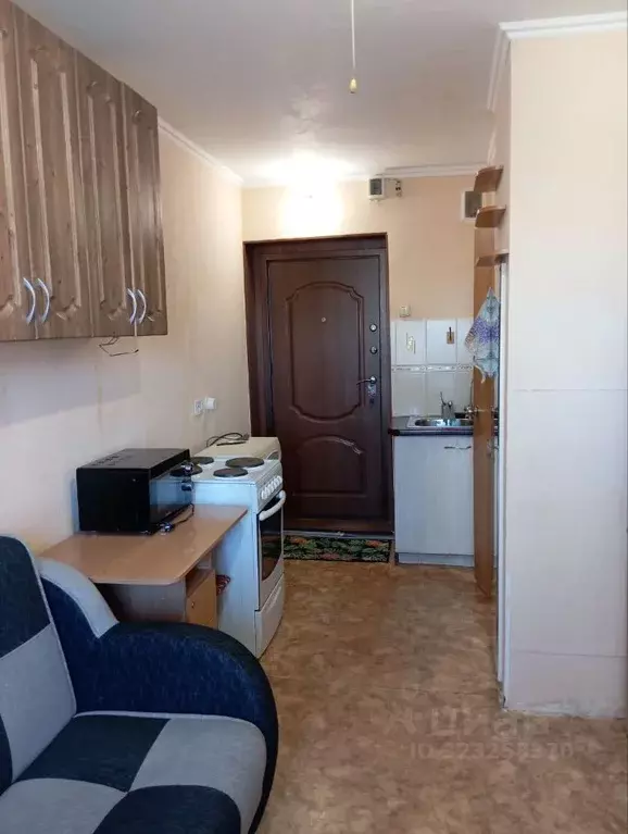 Студия Красноярский край, Красноярск Зеленая Роща мкр, ул. ... - Фото 1