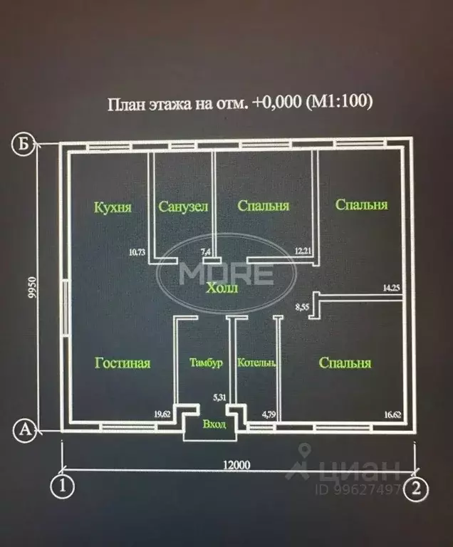 Дом в Калининградская область, Гурьевский муниципальный округ, пос. ... - Фото 2