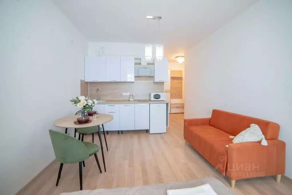 1-к кв. Свердловская область, Екатеринбург ул. Репина, 77 (30.0 м) - Фото 2