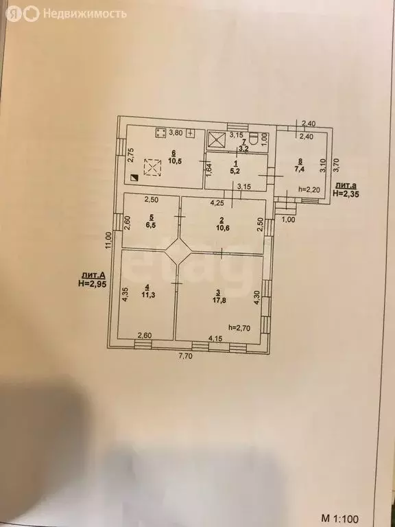4-комнатная квартира: Елец, Интернациональная улица, 65 (70 м) - Фото 1