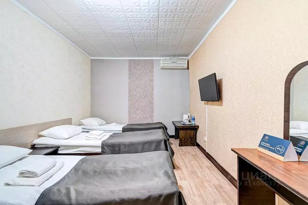 Комната Краснодарский край, Сочи Адлер жилрайон, ул. Фрунзе, 13А (15.0 ... - Фото 1