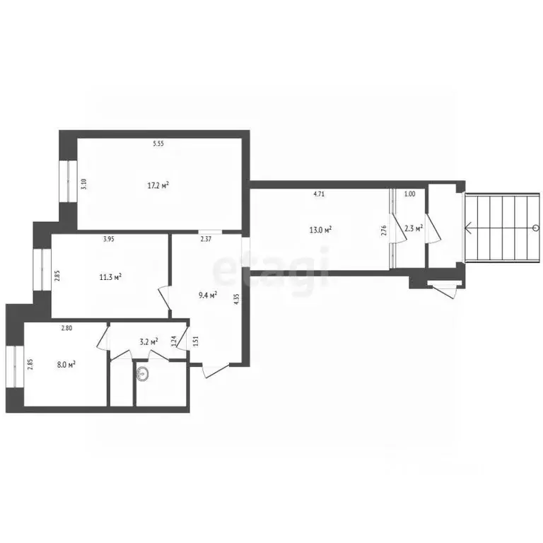 Торговая площадь в Ямало-Ненецкий АО, Новый Уренгой Восточный мкр, 6/8 ... - Фото 1