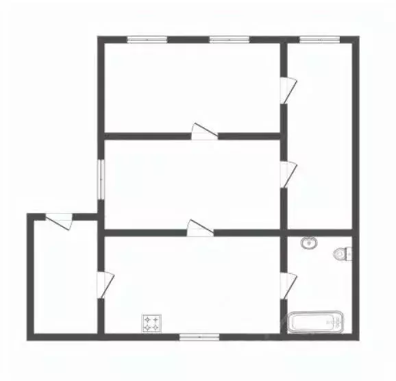 Дом в Воронежская область, Борисоглебск Дубровинская ул., 36 (67 м) - Фото 1