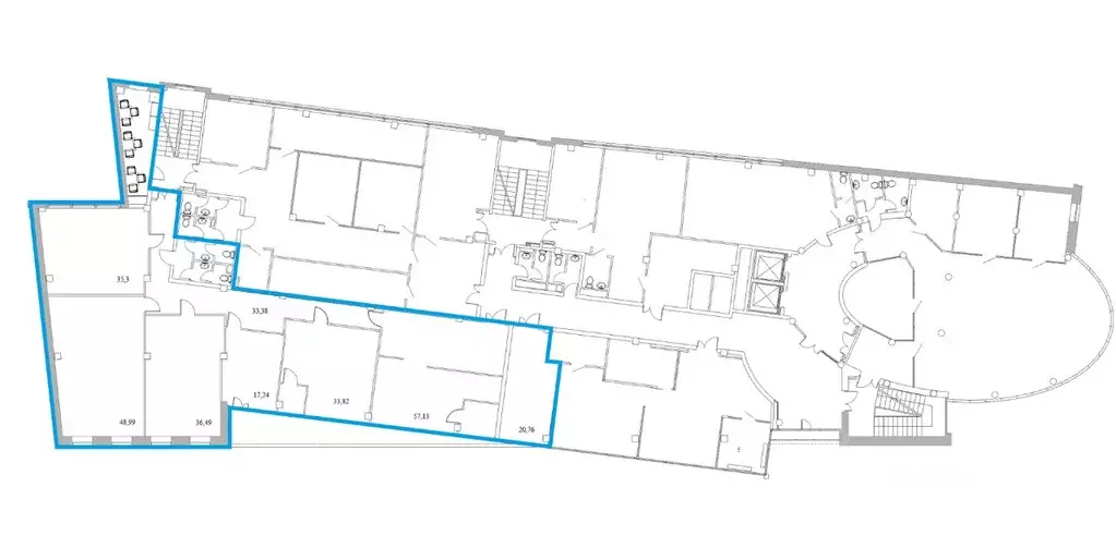 Офис в Санкт-Петербург просп. Добролюбова, 8 (310 м) - Фото 2