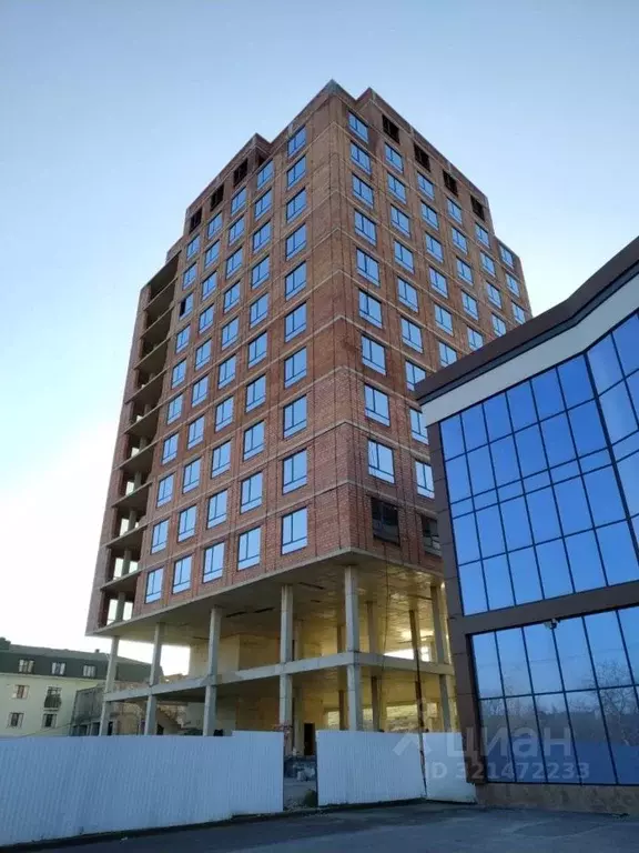 1-к кв. Кабардино-Балкария, Нальчик ул. Атажукина, 153 (46.6 м) - Фото 1