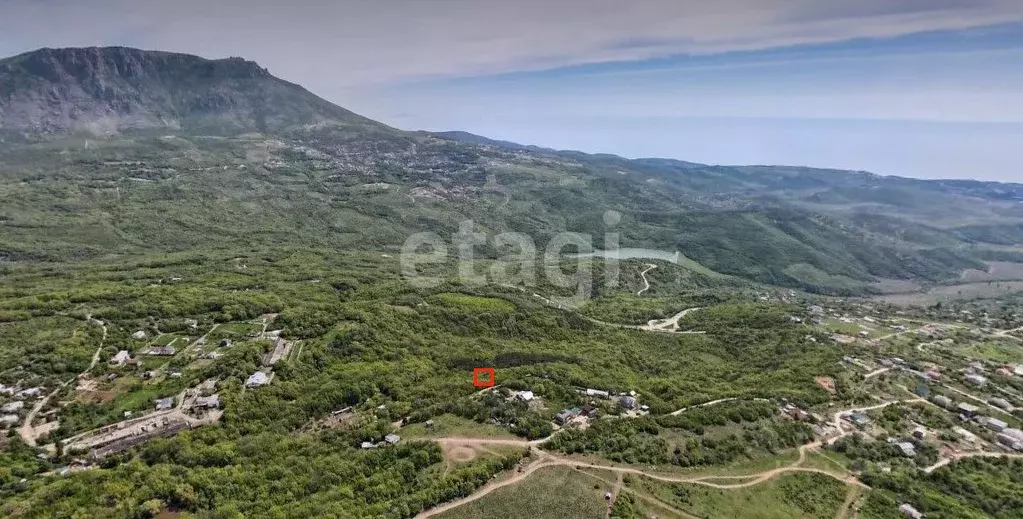 Участок в Крым, Алушта городской округ, с. Верхняя Кутузовка пер. ... - Фото 1