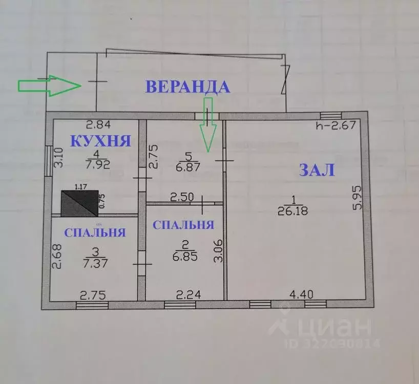 Дом в Иркутская область, Эхирит-Булагатский район, пос. Усть-Ордынский ... - Фото 1