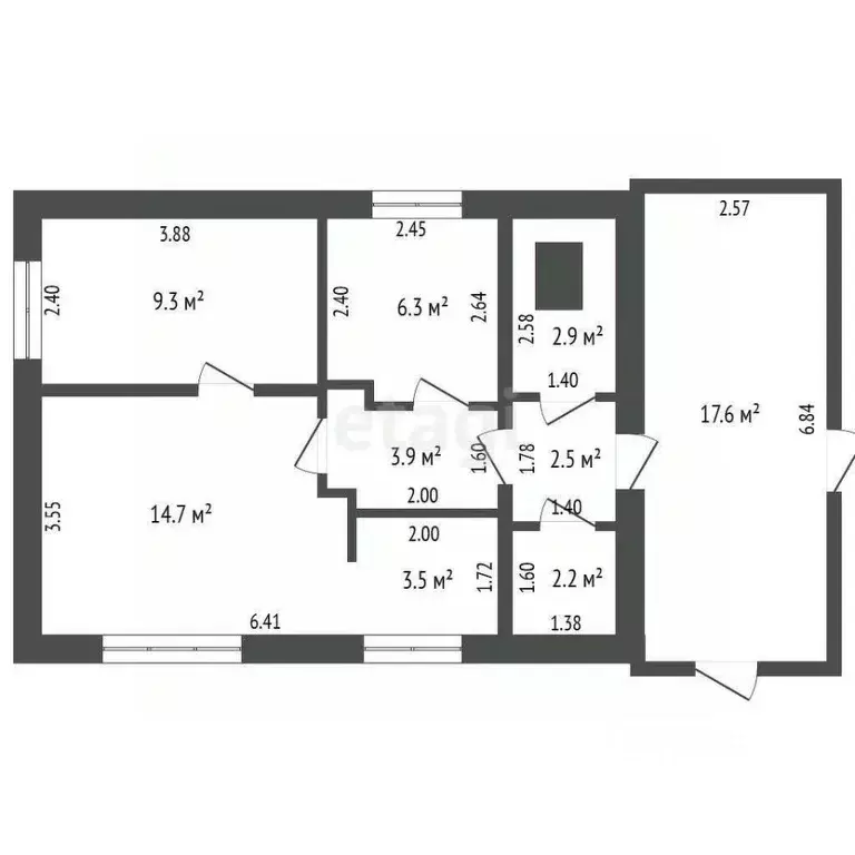 Дом в Свердловская область, Тавда 9 Мая ул. (57 м) - Фото 2