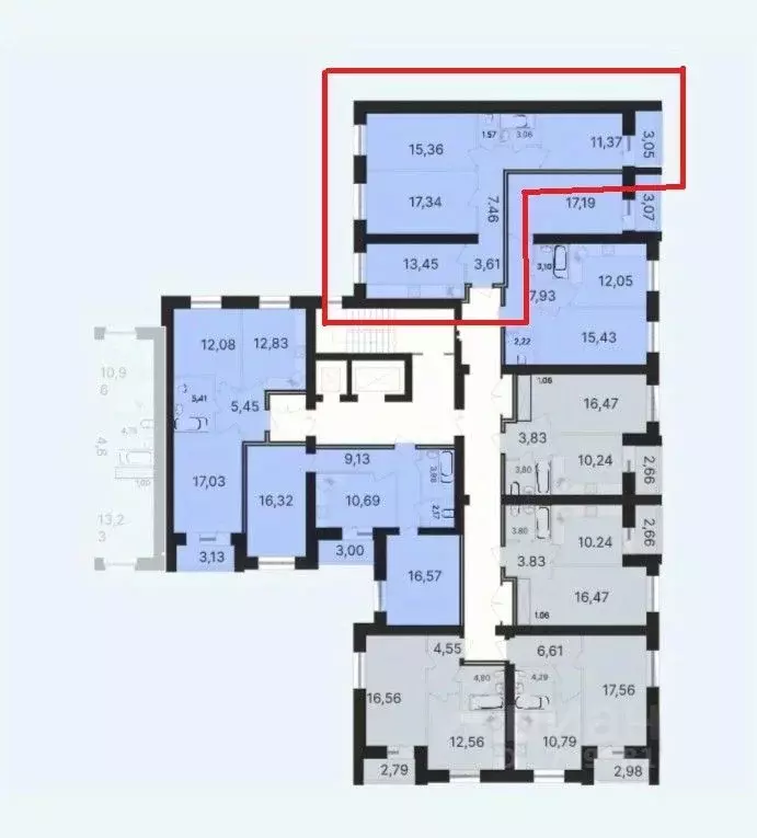 3-к кв. Саратовская область, Саратов просп. Героев Отечества, 8 (76.27 ... - Фото 2