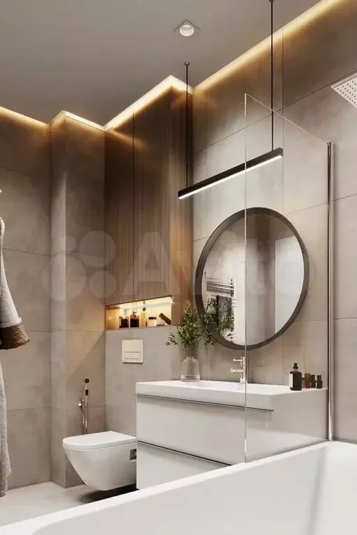 1-к. квартира, 40,7 м, 8/9 эт. - Фото 1