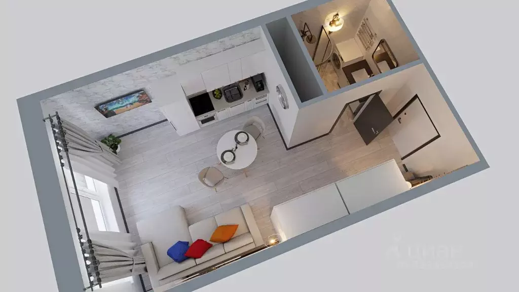 Студия Ставропольский край, Пятигорск  (28.29 м) - Фото 2