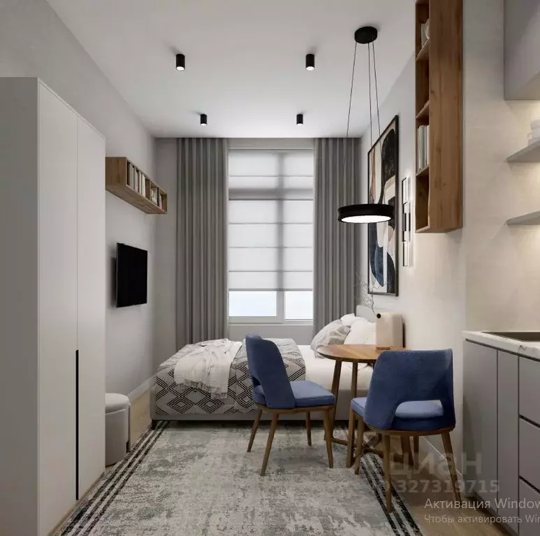 Студия Москва Большая Тульская ул., 2 (14.7 м) - Фото 2