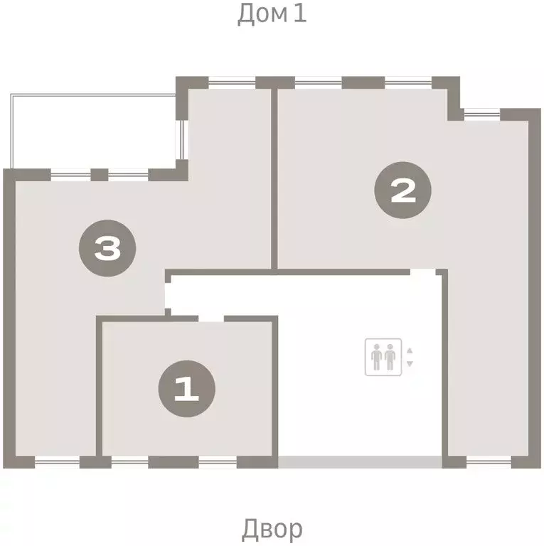 2-комнатная квартира: Тюмень, Мысовская улица, 26к2 (86.33 м) - Фото 1