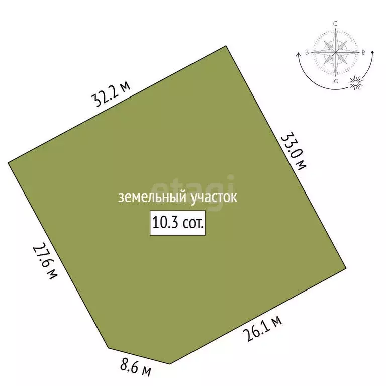 Участок в Павловск, коттеджный посёлок Павлов Скай (10 м) - Фото 1