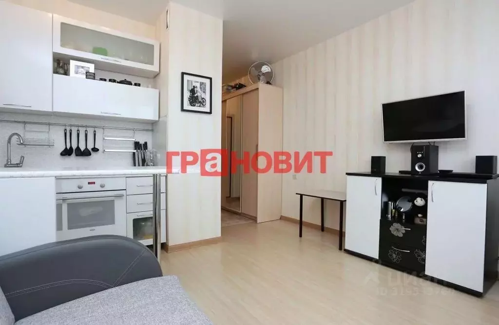 Студия Новосибирская область, Новосибирск ул. Виктора Уса, 11 (21.8 м) - Фото 0