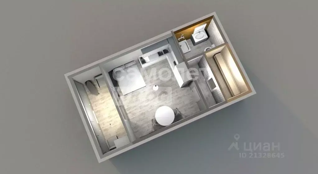 Студия Татарстан, Зеленодольск просп. Строителей, 8 (24.3 м) - Фото 2