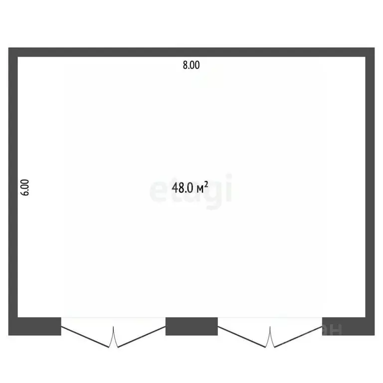 Гараж в Камчатский край, Елизово Геофизический мкр,  (48 м) - Фото 2