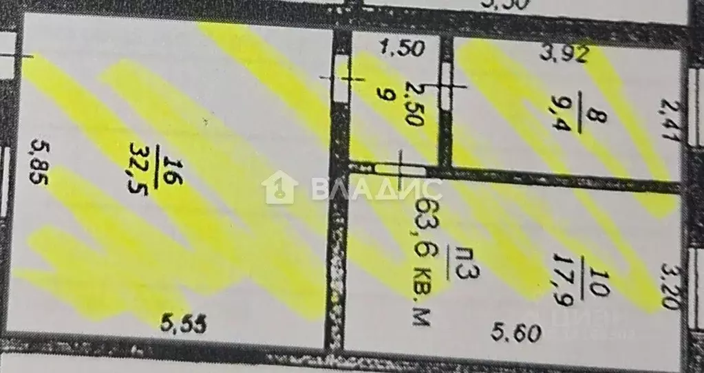 2-к кв. Белгородская область, Белгородский район, с. Стрелецкое ул. ... - Фото 2