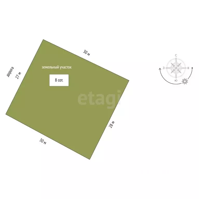 Участок в Еврейская автономная область, Смидовичский район, Парус СНТ ... - Фото 2