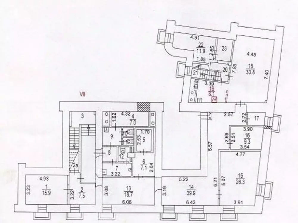 Торговая площадь в Москва Кутузовский просп., 35 (518 м) - Фото 2