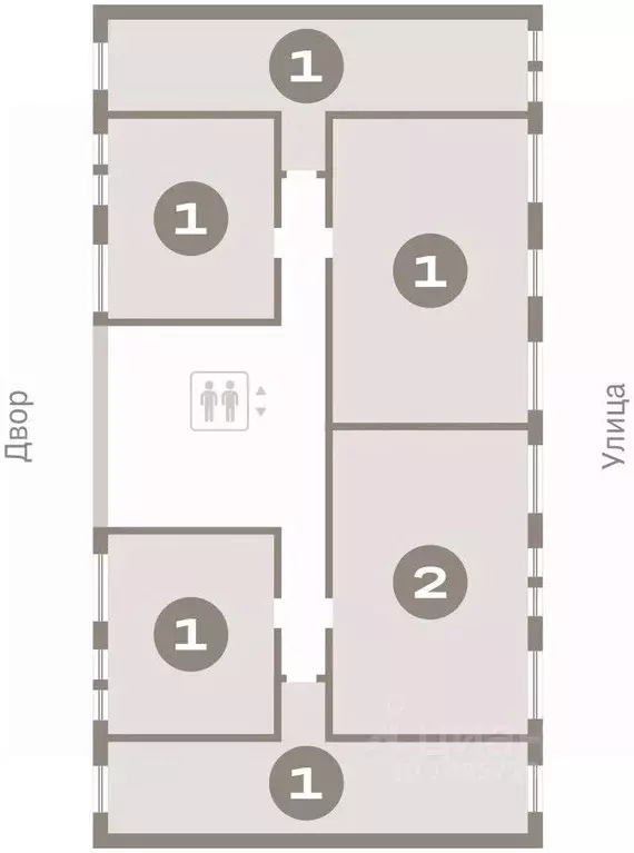 2-к кв. Тюменская область, Тюмень ул. Республики, 203к1 (64.75 м) - Фото 1