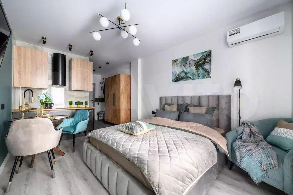 1-к. квартира, 30 м, 7/12 эт. - Фото 0