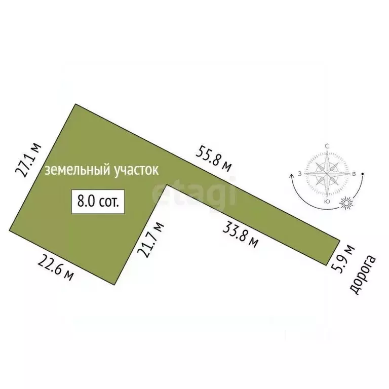 Участок в Московская область, Клин городской округ, д. Лаврово ул. ... - Фото 2