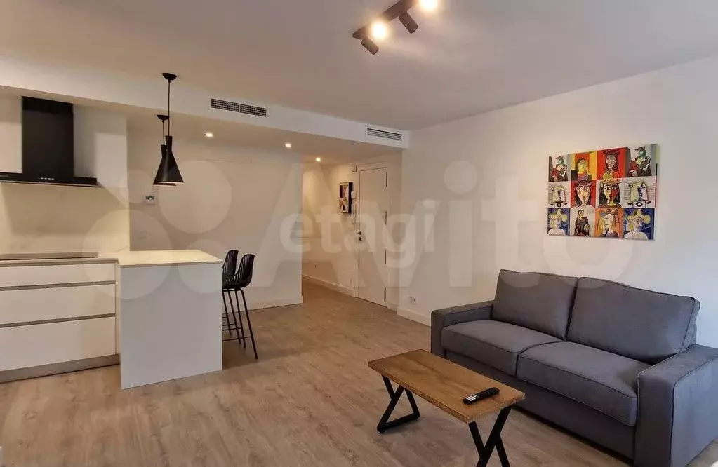 1-к. квартира, 40 м, 8/8 эт. - Фото 1