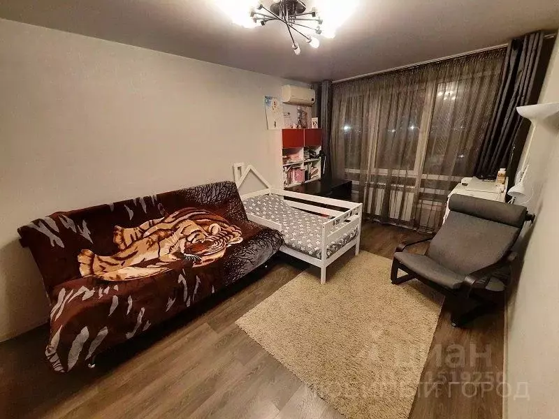 1-к кв. Нижегородская область, Нижний Новгород Живописная ул., 3 (33.7 ... - Фото 0