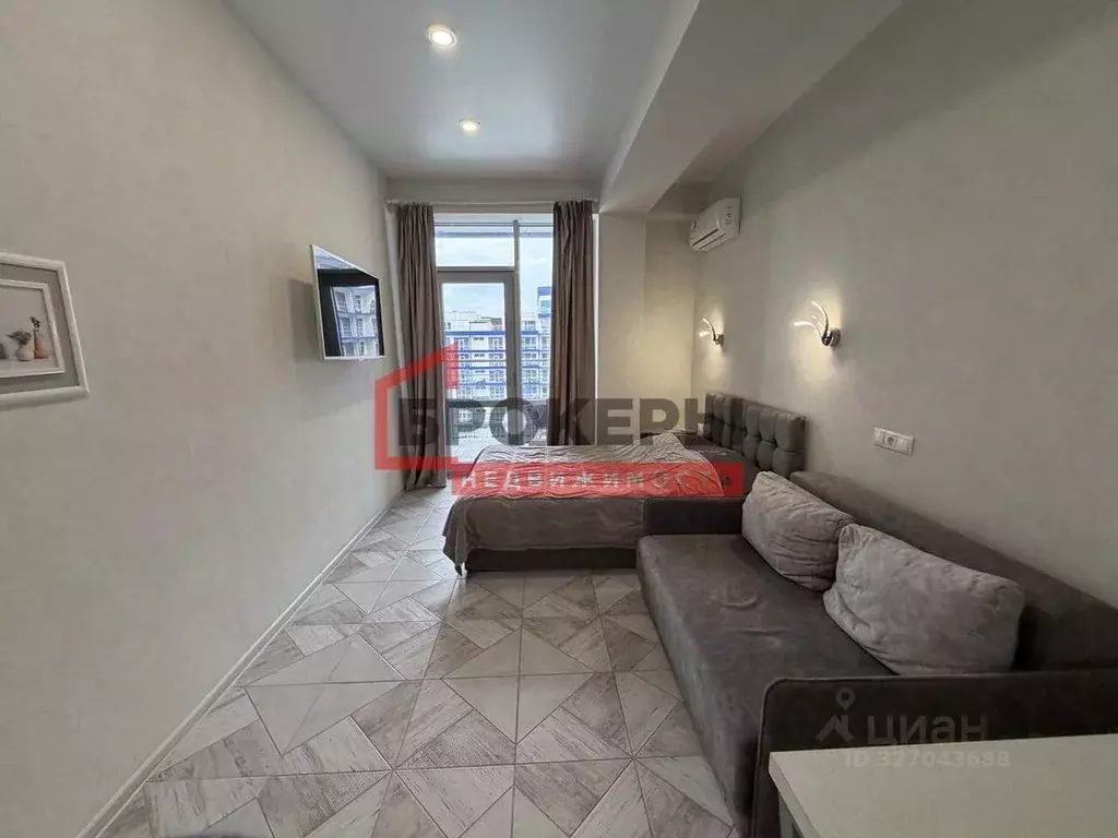 Студия Севастополь ул. Парковая, 7 (29.0 м) - Фото 1