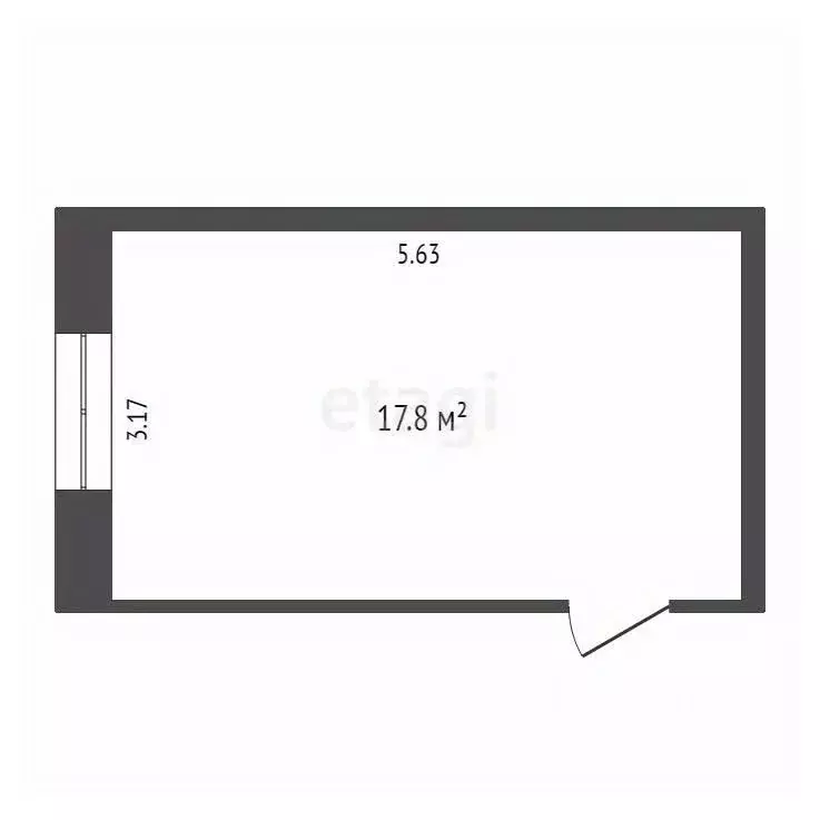 Комната Башкортостан, Стерлитамак ул. Худайбердина, 101А (17.8 м) - Фото 2