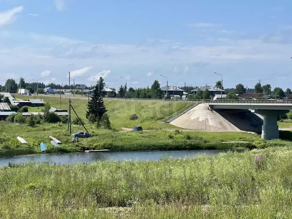 Участок в Вологодская область, с. Сямжа, д. Тимонинская  (14.0 сот.) - Фото 1