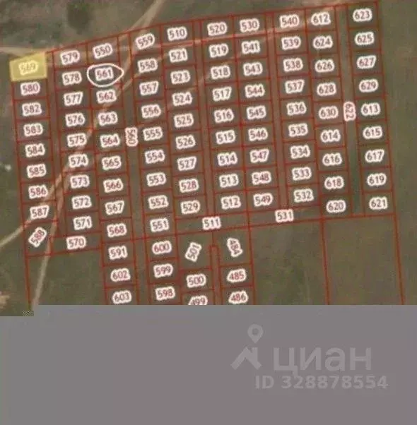 Участок в Крым, Сакский район, Суворовское с/пос, с. Великое  (6.0 ... - Фото 1