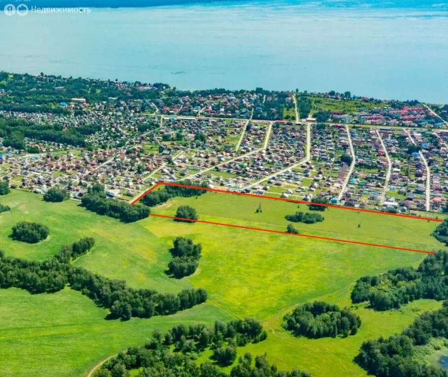 Участок в Новосибирский район, Морской сельсовет, село Ленинское (4.7 ... - Фото 0