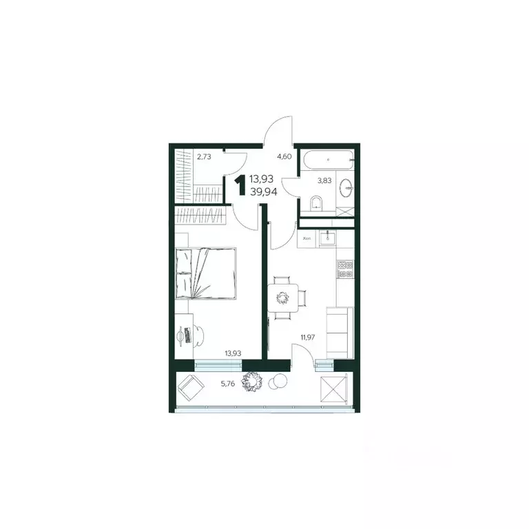 1-к кв. Московская область, Химки Сходня мкр, Первомайская ул., ... - Фото 1