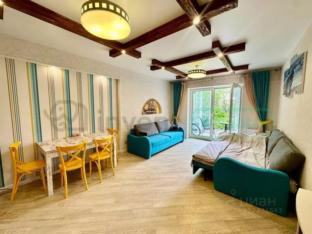 1-к кв. Калининградская область, Зеленоградск ул. Володарского, 28А ... - Фото 1