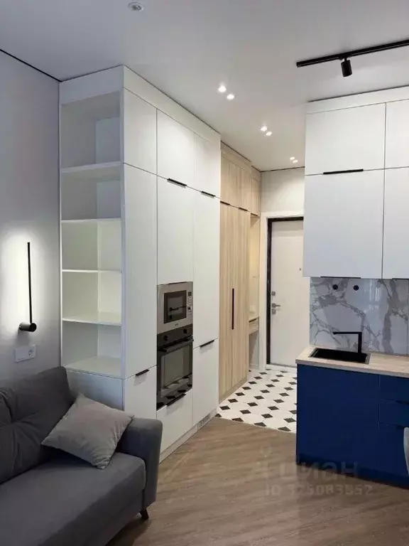 Студия Москва № 35 кв-л, 10 (23.0 м) - Фото 2