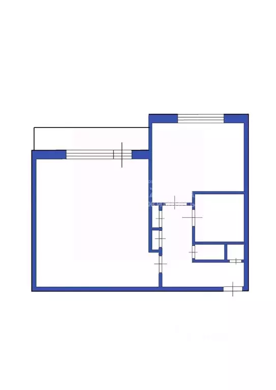 1-к кв. Кемеровская область, Кемерово Комсомольский проезд, 1 (37.4 м) - Фото 2