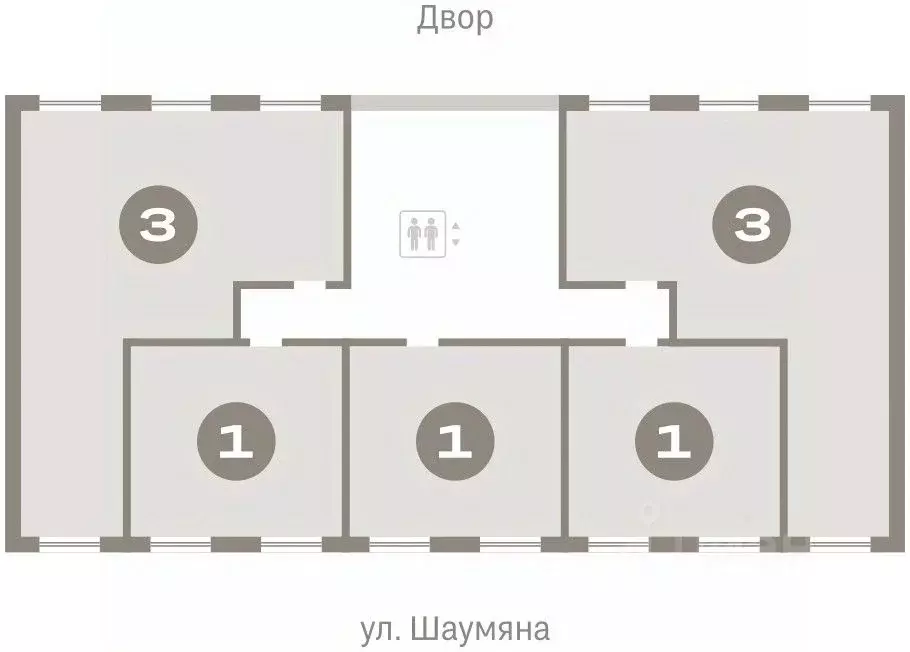 1-к кв. Свердловская область, Екатеринбург пер. Торфяной, 4 (43.6 м) - Фото 2