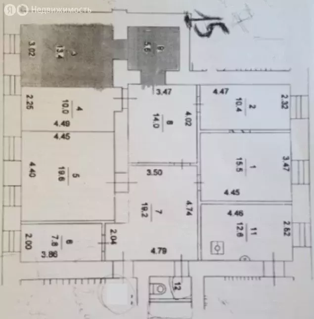 7-комнатная квартира: Москва, Старая Басманная улица, 25с1 (135 м) - Фото 2