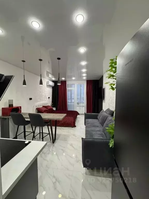 Студия Санкт-Петербург Богатырский просп., 2А (30.0 м) - Фото 1