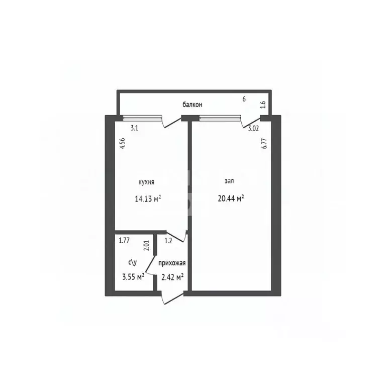 1-к кв. Дагестан, Дербентский район, с. Хазар Центральная ул., 1 (47.0 ... - Фото 2