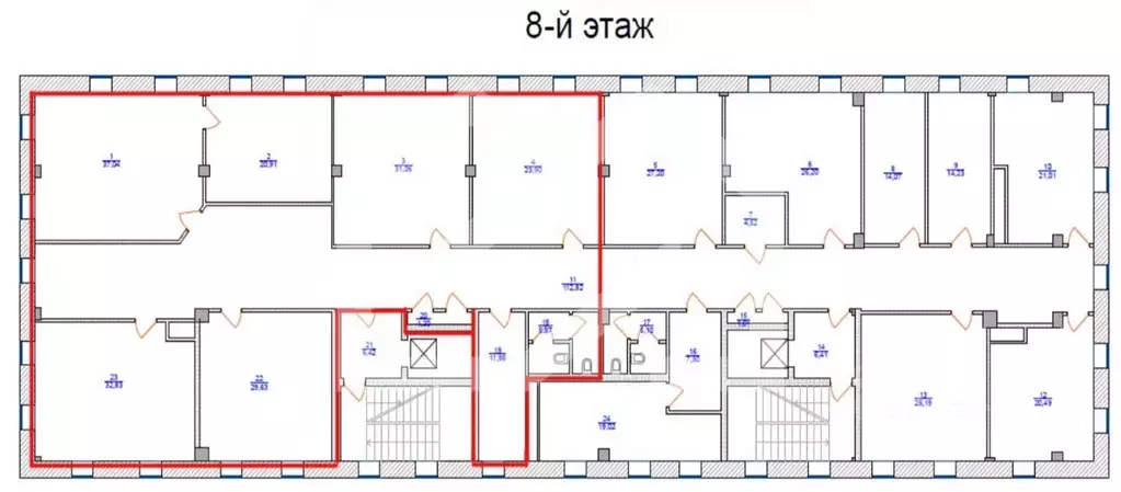 Помещение свободного назначения в Москва ул. 3-я Ямского Поля, 32 (740 ... - Фото 1