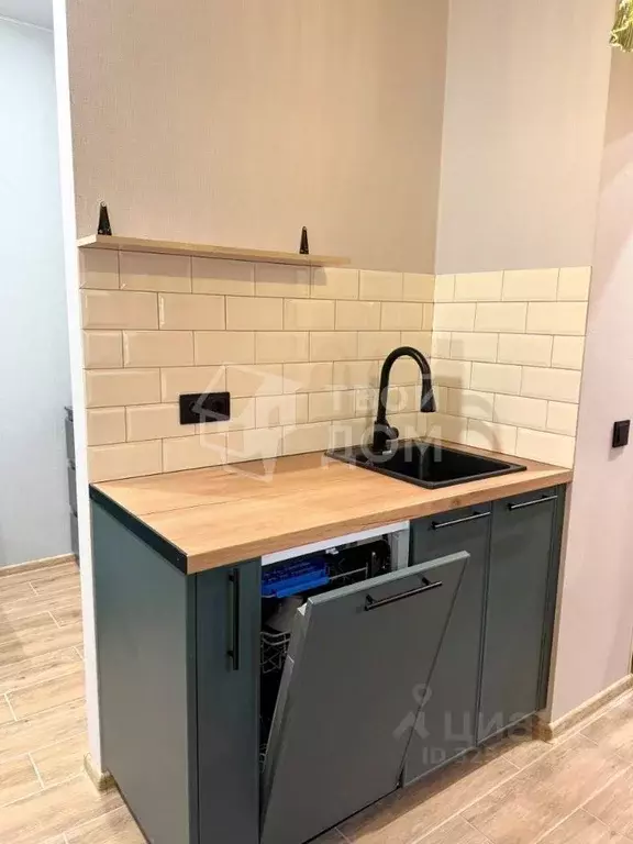 Студия Санкт-Петербург пос. Шушары, ул. Чудовская, 14к2 (22.7 м) - Фото 2