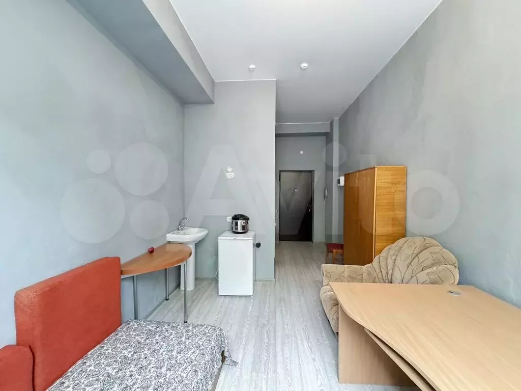 Апартаменты-студия, 18 м, 1/2 эт. - Фото 1